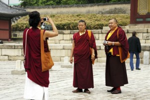 Tibetanske munke, Changdeokgung Palads