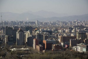 Udsigt over Beijing