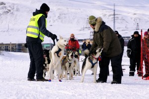 Klar til afgang Trappers Trail, Longyearbyen
