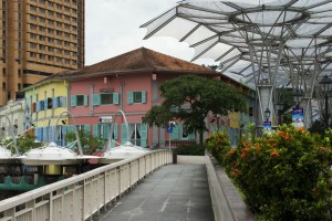 Singapore gamle by Clarke Quay