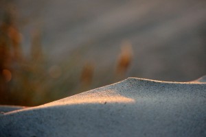 Solnedgang ved Rødhus Strand
