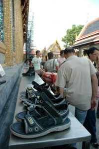 Sko, Grand Palace, Bangkok, Thailand