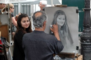 Kunstnere ved Montmartre