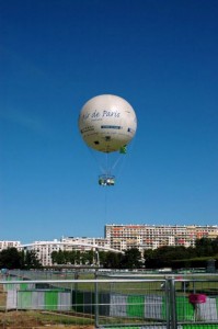 Luftballon i Paris
