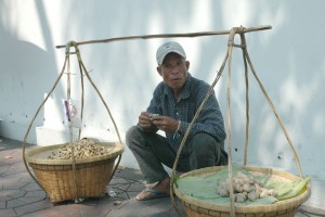 Nødder på bærestang, Bangkok