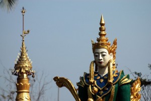 Tempel i Prae, i Thailand