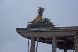 Ananas-"butik", Flydende marked /Floating Market, Can Tho, Mekong-deltaet