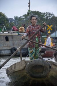 Flydende marked /Floating Market, Can Tho, Mekong-deltaet