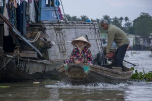 Flydende marked /Floating Market, Can Tho, Mekong-deltaet