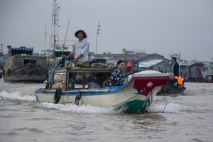 Flydende marked /Floating Market, Can Tho, Mekong-deltaet