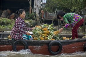 Flydende marked /Floating Market, Can Tho, Mekong-deltaet