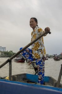 Flydende marked /Floating Market, Can Tho, Mekong-deltaet