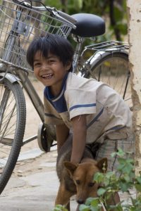 Landsbyer nær Kon Tum i det vestlige Vietnam