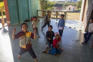 Nær Kon Tum i det vestlige Vietnam
