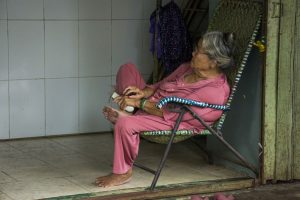 Afslapning i Can Tho i Mekong-deltaet