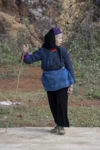 Tay-kvinde ved Ban Gioc