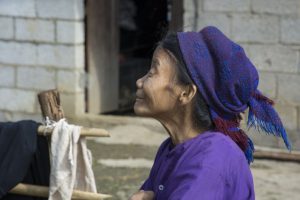 Tay-kvinde ved Ban Gioc