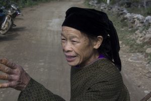 Tay-kvinde ved Ban Gioc