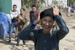 Tay-kvinde ved Ban Gioc