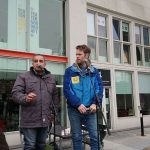 Claus Nivaa & Nader Alkasem læste højt af deres tosprogede digte