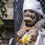 Sanur, Bali: En utraditionel tempelfigur
