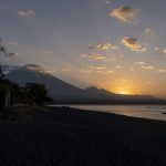 Solnedgang ved Agung