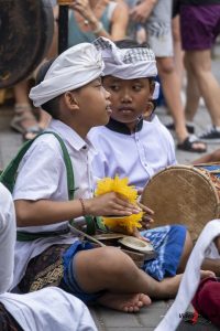 Barongdans i Ubud Palace